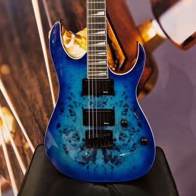Ibanez GRGR221PA-AQB GIO E-Guitar 6 String Aqua Burst image 7