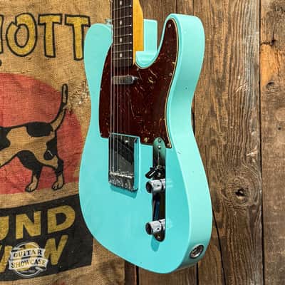 Fender Custom Shop 1963 Telecaster Journeyman Relic - Aged Surf Green image 2