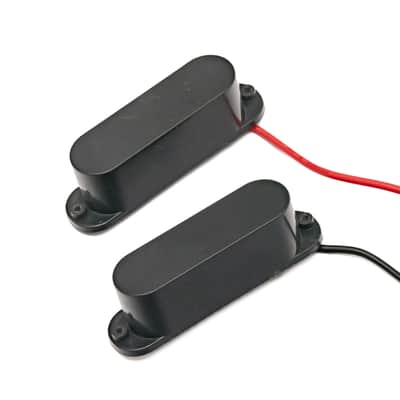 Unbranded - Mini Pickup Set - Set of 2 Black Mini Single Coil Pickups, 6.2k - x1049 - USED image 2