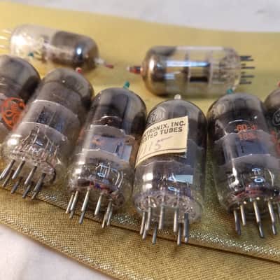 RCA etc. ONE (1) 6BQ7 tNOS AT1000 TESTED Vacuum Tube selected red tip dual triode 6BZ7 1954-1972 image 4