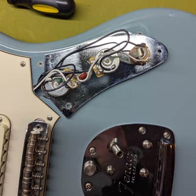 2017 - 2019 Fender American Professional Jaguar with Maple Fretboard - Sonic Grey image 10