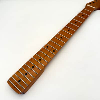 HooDoo Stratocaster Neck Roasted Maple Nitro New hsn6471 image 1