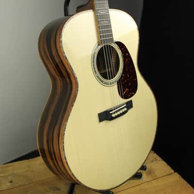 Martin Custom Shop J-45 Grand Jumbo Macassar Ebony Back Adirondack Top image 9