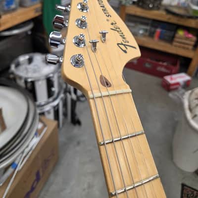 Fender Jimmy Vaughn Partscaster Strat W/ Highway 1 Neck & Kinman PUs - 2006 - Candle Apple Red W/ HSC (C016-26) image 15
