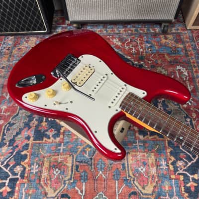 1998 Fender American Deluxe HSS Stratocaster w/Roller Nut & HSC image 11