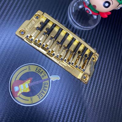 Ibanez Gibraltar Standard II Hardtail / Fixed Guitar Bridge RG/S - 8 String Gold Finish image 2