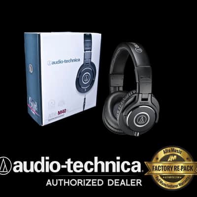 Audio Technica ATH-M40x Closed Back Dynamic Monitor Headphones image 2