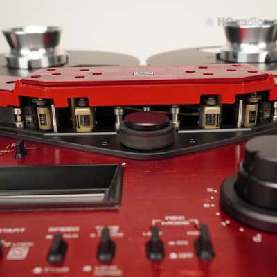 Akai GX-635D Reel-to-Reel Tape Deck Custom Red - Restored - 1 Year Warranty image 13