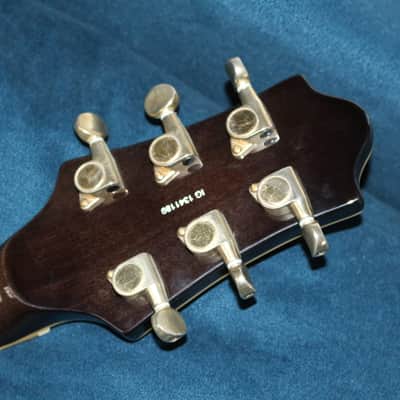 ESP Paul Smith Flying-V (Unique Mini/Traveller Guitar) - See-Through Black image 11