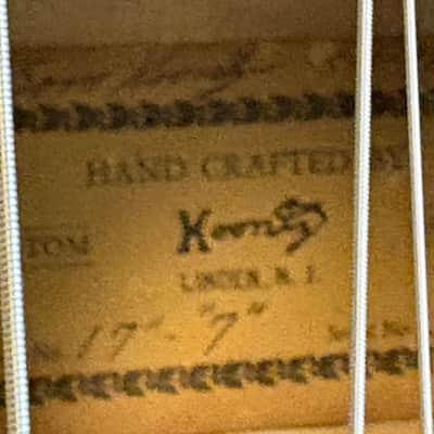 Sam Koontz 17” Seven String #3 1970’s - Sunburst image 5