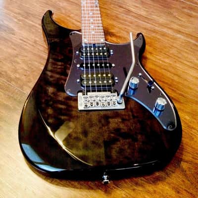 Vigier Excalibur Shawn Lane Master Signature Clear Black Electric Guitar & Hard Case Demo INSIDE image 2