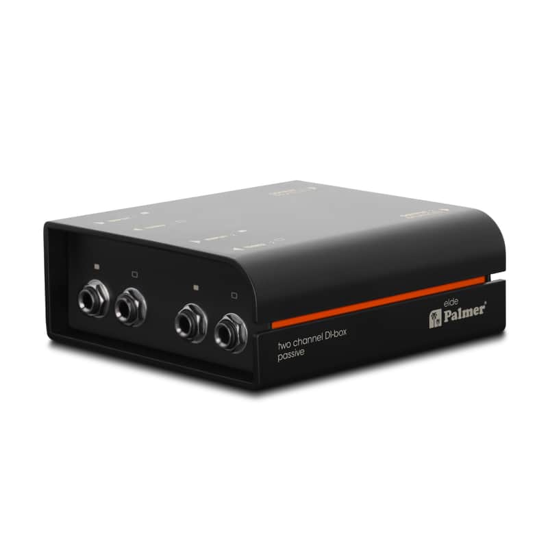 Palmer RIVER elde Passive 2-Channel DI-Box image 1
