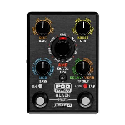 LINE6 + PODHD LINE6 FBV box in - controller foot MKII Express FBV w/ desktop HD POD 6 Line MKⅡ Express ギター