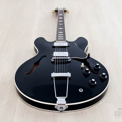 1972 Gibson ES-335 TD Vintage Semi-Hollow Guitar Ebony w/ Embossed T Tops & Case, Gord Miller image 11