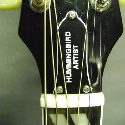 Epiphone Humingbird Artist Custom Shop Limited Edition Red Mahogany image 3