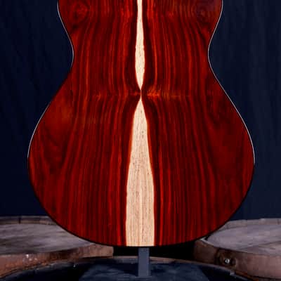 Bedell Revolution Orchestra Adirondack Spruce / Cocobolo - Tanned Leather Burst image 8