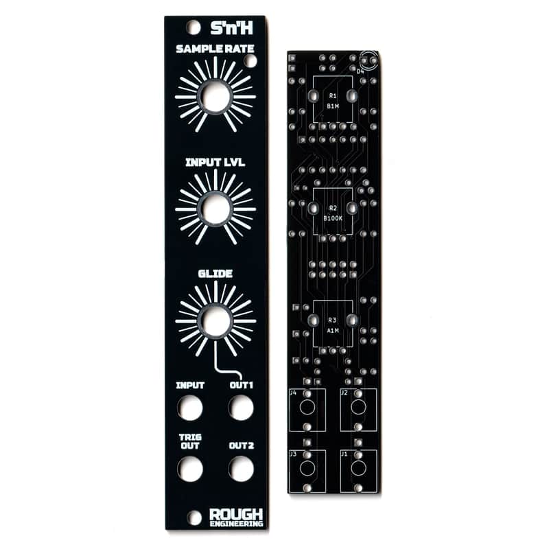 Rough Engineering S'n'H Sample & Hold Module 5hp Black Panel + PCB DIY image 1