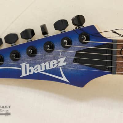 Ibanez RGA42FM Lefty - Blue Lagoon Burst Flat image 6