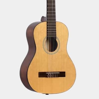 Ortega RST5-1/2 Family Series 1/2 Size Classical Guitar – Spruce Top, Mahogany Back & Sides, Natural Satin image 13