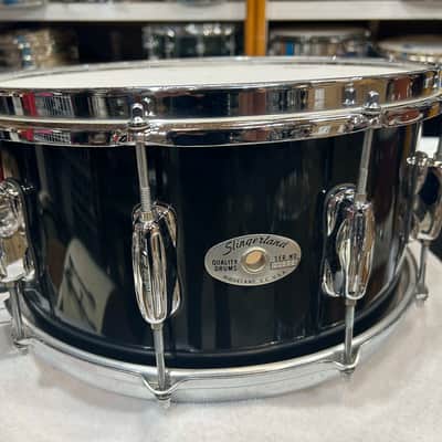Slingerland 7 X 14" Lite Series Snare Drum (314-1224) late 90's - early 2000's - Black Lacquer image 1