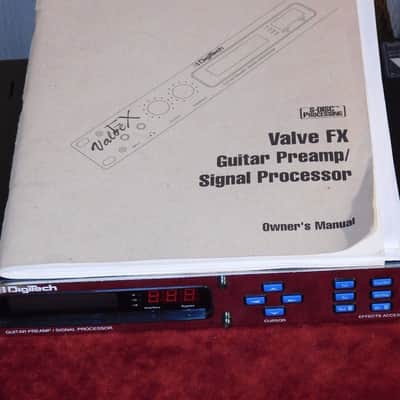 Digitech Valve FX TUBE Guitar Preamp / Signal Processor NICE! image 2