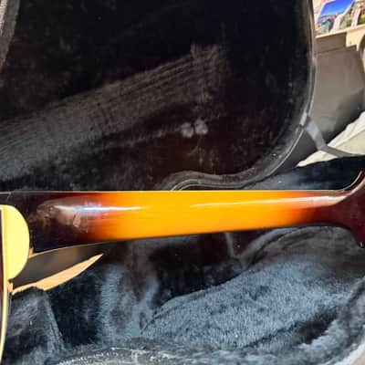 Carlo Robelli D-120 Peerless Semi-Hollow Guitar w Case image 10