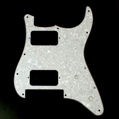 Replacment Guitar Pickguard for Charvel SO CAL ,4ply White Pearloid