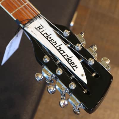 1998 Rickenbacker 370/12RM Roger McGuin Limited Edition 12-String Electric Guitar Jetglo + OHSC image 11