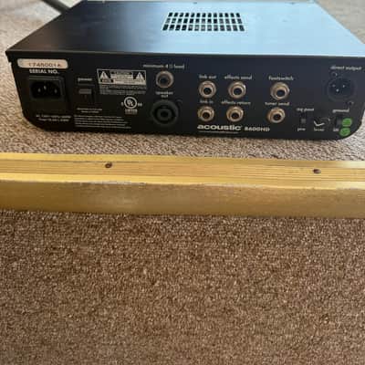 Acoustic B600HD 2015 Bass Head image 5