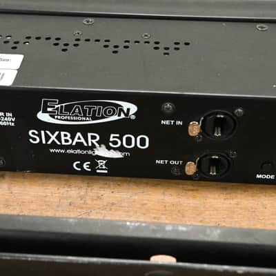 Elation SIXBAR 500 6x 12W RGBAW+UV LED Batten Fixture CG013Z7 image 7