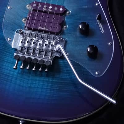 Music Man Steve Morse Y2D Floyd Rose Deep Purple Burst All Complete image 4