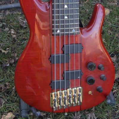 Peavey TL-6 Neck Thru  Red image 23