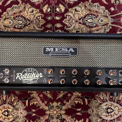 Mesa Boogie Recto-Verb 25 2-Channel 25-Watt Rackmount Guitar Amp Head 2013 - Present - Various image 2