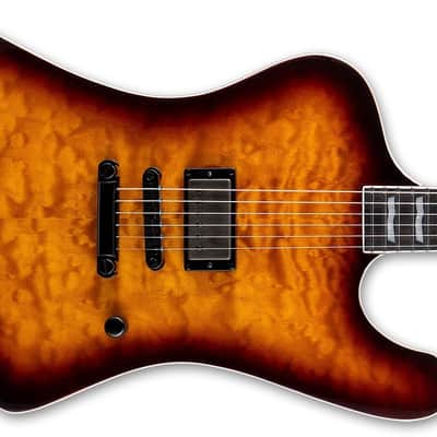 ESP LTD Phoenix-1001 QM Tobacco Sunburst image 1