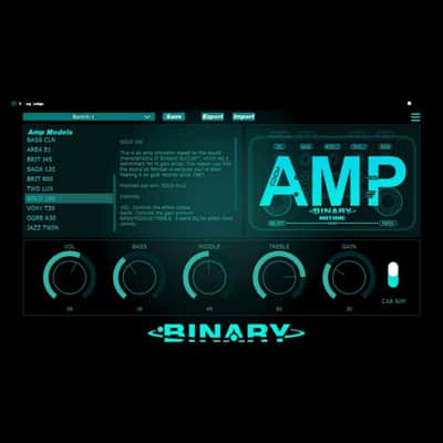 HOTONE BINARY AMP CDMC Simulator Guitar USB FX Pedal image 4