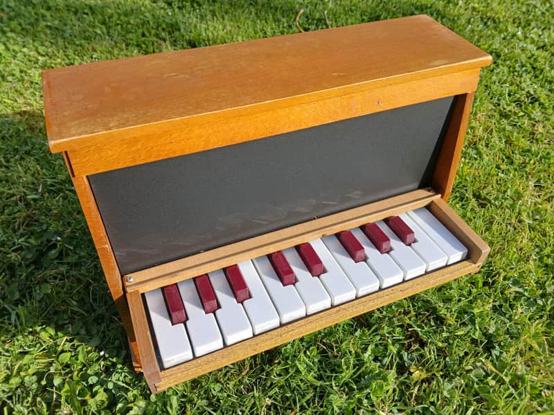 chromatic toy piano 20 keys Michelsonne Paris - GOOD CONDITION - sound family : celesta mustel musical saw martenot Wurlitzer ... image 1