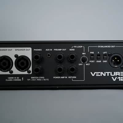 Ampeg Venture V12 1200-Watt Bass Amp Head 2023 - Present - Black image 3