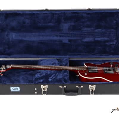 Guild GSR M-85 II Bass (USA Limited Edition, Only 25 Made) - Cherry Red image 2