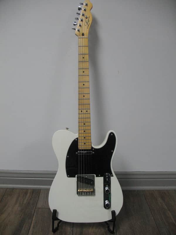 Logan Custom Tele Standard 2026 - Olympic White Gloss Nitro Lacquer image 1