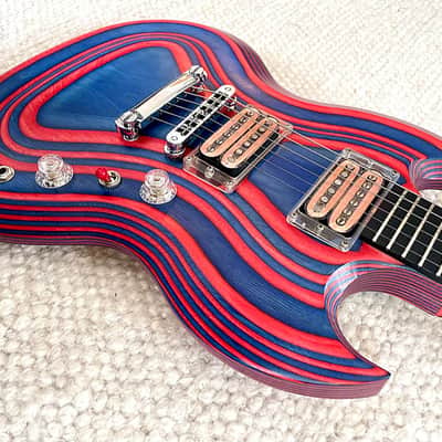 Gibson Zoot Suit SG 2010 - 2011 - Red and Blue Bild 4