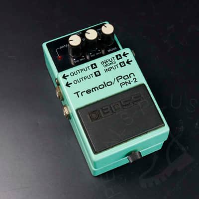 Boss PN-2 Tremolo/Pan (Silver Label) 1990 - 1995 - Green image 1