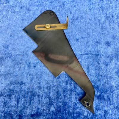 Vintage 1970's Gibson Les Paul Custom 5 Ply Pickguard c~1974 w/Bracket & Screws image 7