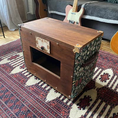Heavy Seas 1x12 guitar cab Custom - Blackthorns / Golden Oak image 16