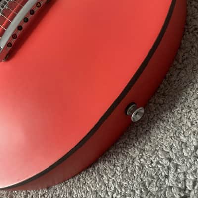 Xavier Matte Pink Single Cut Electric Guitar, Mahogany Body, Maple Neck, Rosewood Fingerboard image 4