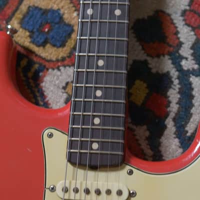 MB Guitars 62-S  2024 - Fiesta Red Hardtail image 10