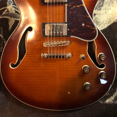 Ibanez AS93FM-VLS Artcore Expressionist 2018 - Present - Violin Sunburst image 1