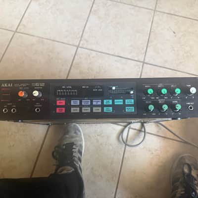 Akai S612 MIDI Digital Sampler 1985 - Black