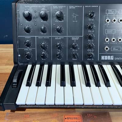 Korg MS-10 Fantastic Monophonic Semi-Modular Synthesizer w/ Very Rare Overlay image 4