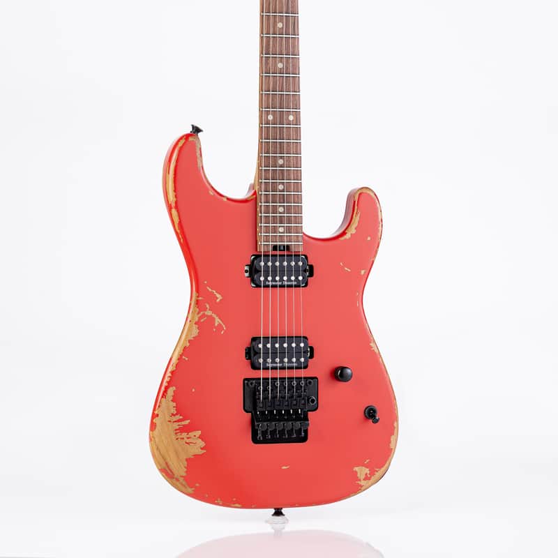 Charvel Pro-Mod Relic San Dimas Style 1 HH FR PF Weathered Orange image 1
