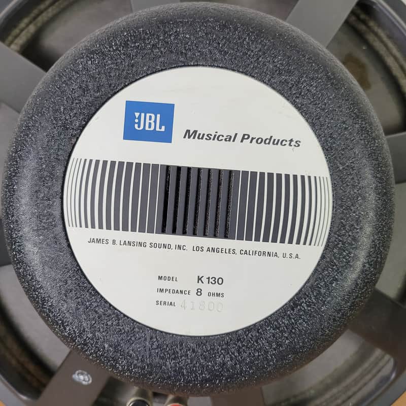 JBL K130-8Ω 15インチ アルニコV 楽器用スピーカー JBL K130 15
